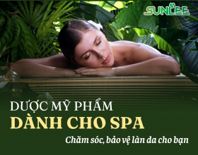 Dược mỹ phẩm dành cho spa - Chăm sóc, bảo vệ làn da cho bạn