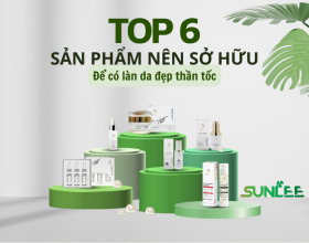 Top 6 sản phẩm thần tốc mang đến diện mạo mới cho làn da của bạn.