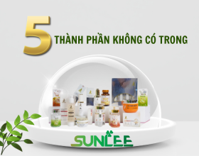 Top 5 thành phần không có trong Dược mỹ phẩm SunLee