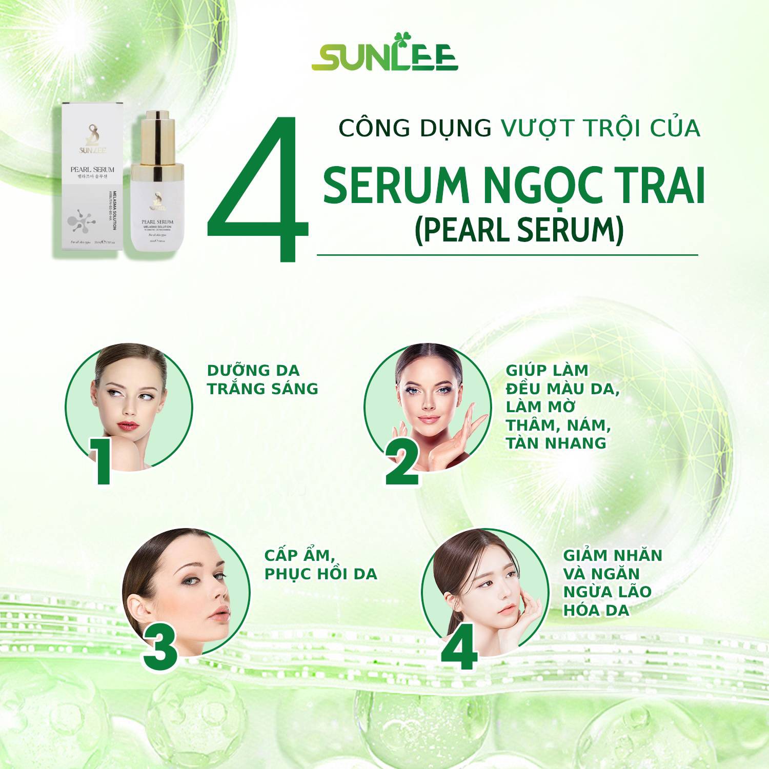 Bộ 3 phục hồi làn da sunlee