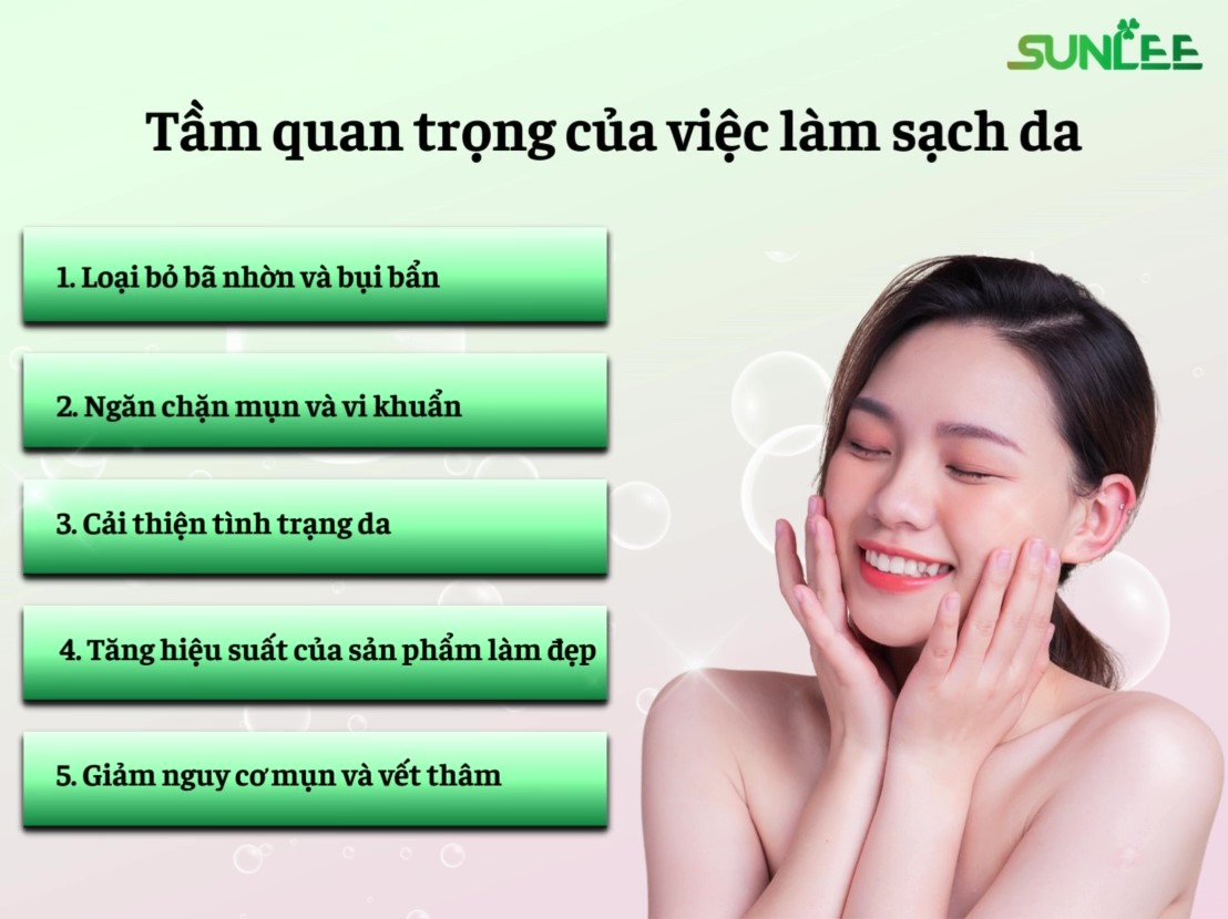 Làm sạch da có quan trọng hay không?