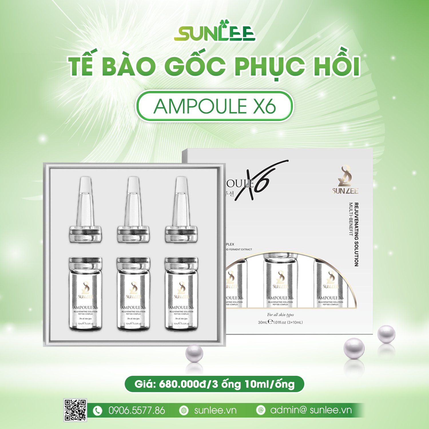 tinh chất phục hồi - cải thiện da đẹp