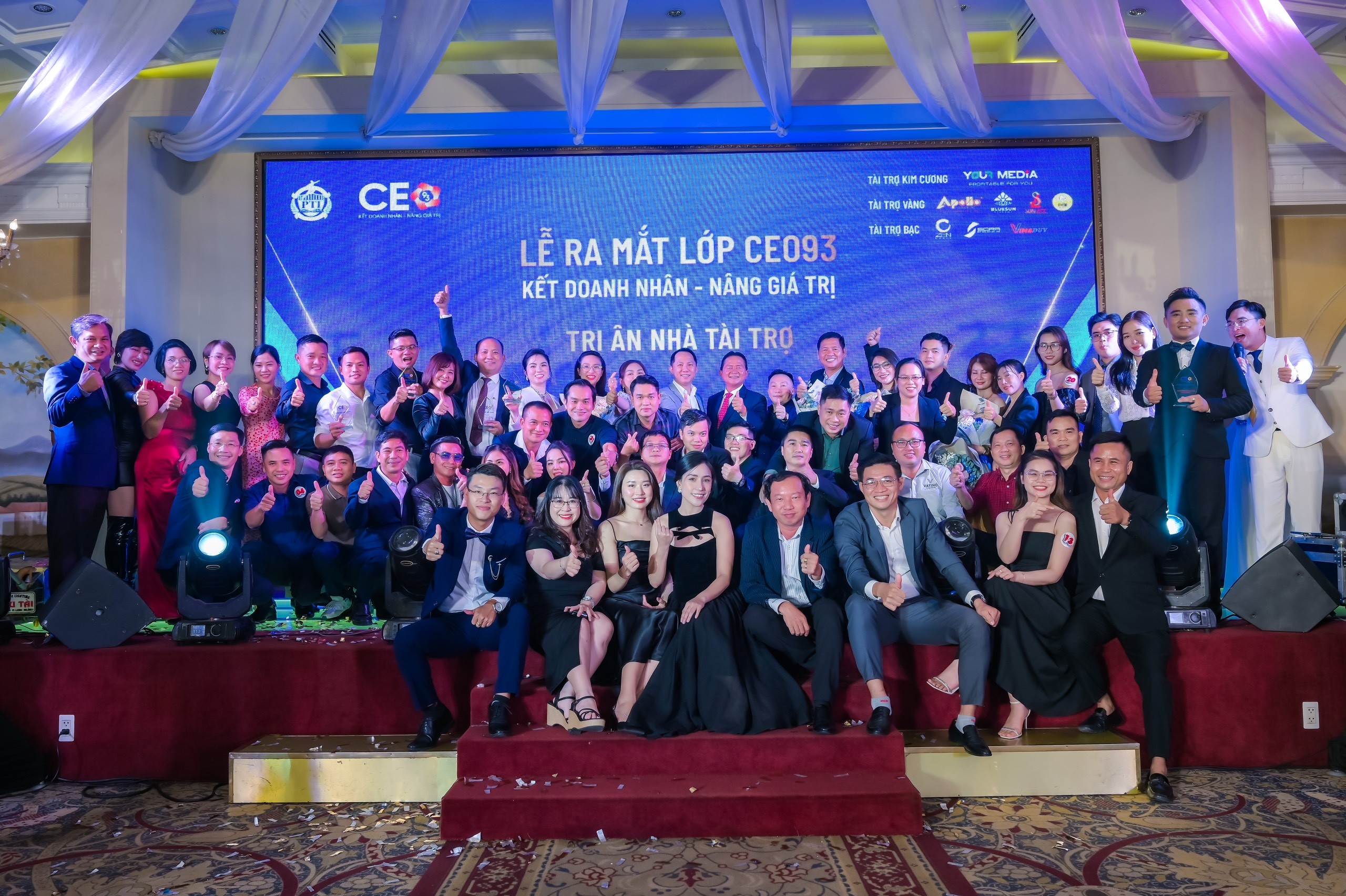 Nhà tài trợ vàng cho lễ ra mắt lớp CEO93