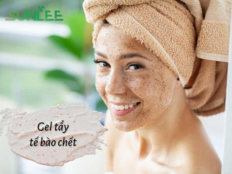 gel tẩy tế bào chết sunlee