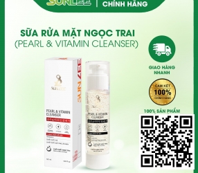 SỮA RỬA MẶT NGỌC TRAI & VITAMIN E