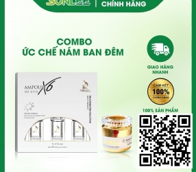 COMBO DƯỠNG TRẮNG, ỨC CHẾ NÁM BAN ĐÊM